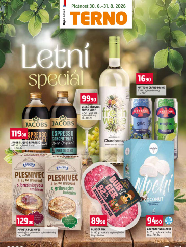 Terno leták - Letní speciál