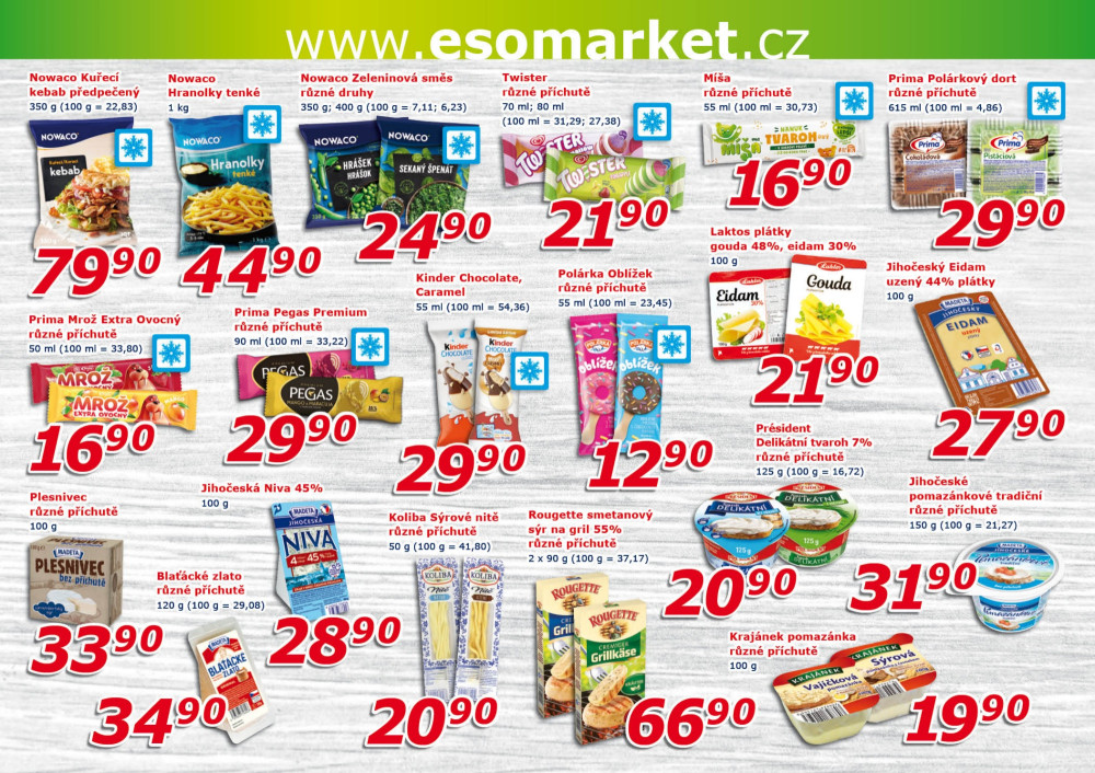 Leták ESO MARKET leták - strana 3