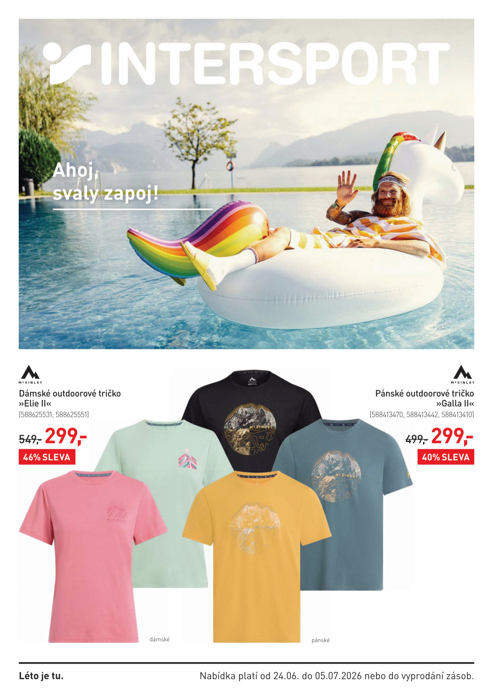 Leták Intersport leták - strana 1
