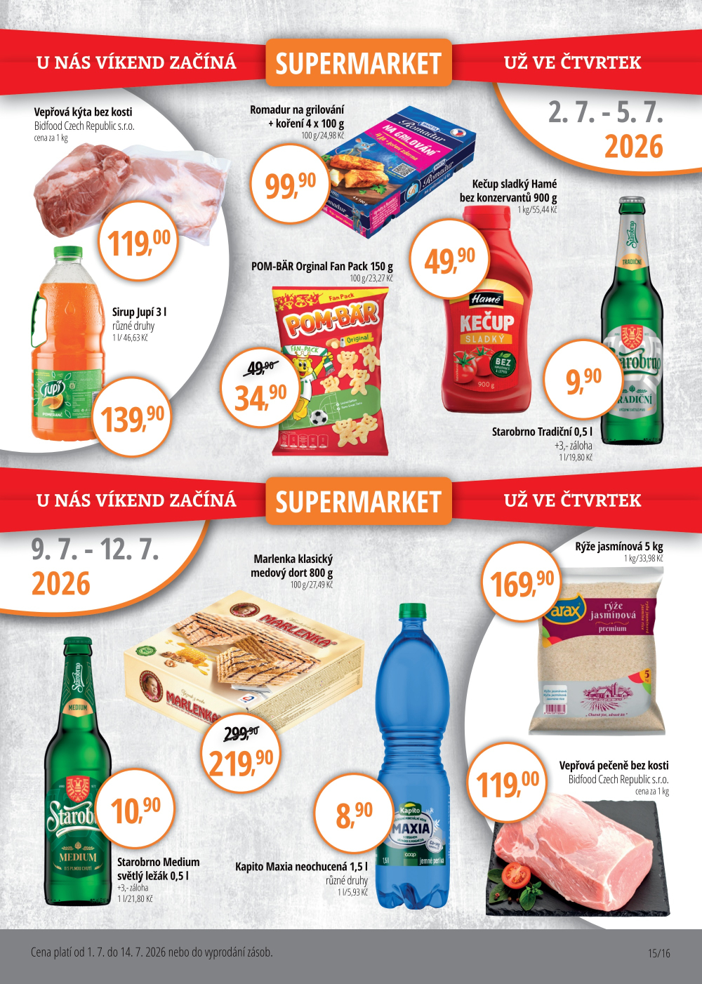 Leták Jednota Mikulov leták - strana 15
