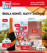 Akční leták TRAVEL FREE 
