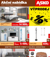 Akční leták ASKO nábytek  - Akční nabídka