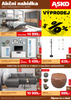 ASKO nábytek leták - Akční nabídka