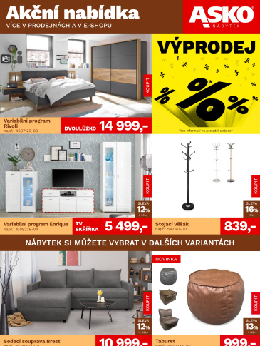 ASKO nábytek leták - Akční nabídka