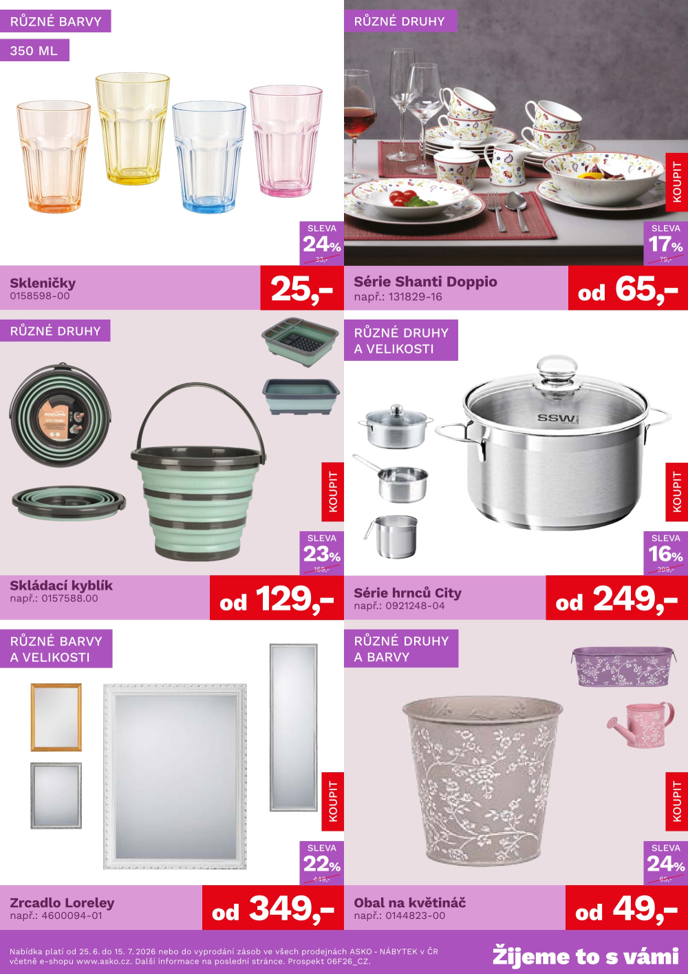 Leták ASKO nábytek leták - Bytové doplňky - strana 2