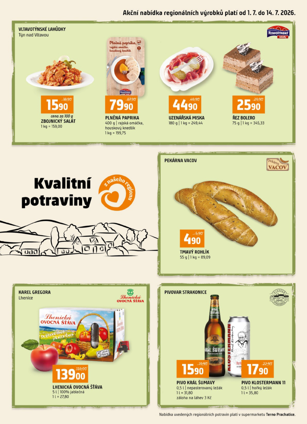 Leták Terno leták - Prachatice - strana 16