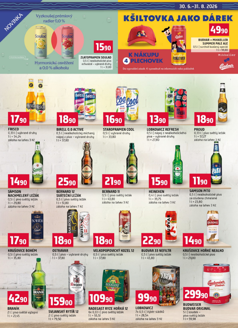 Leták Terno leták - Strakonice, Blatná - strana 20