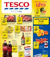 Akční leták Tesco hypermarket 