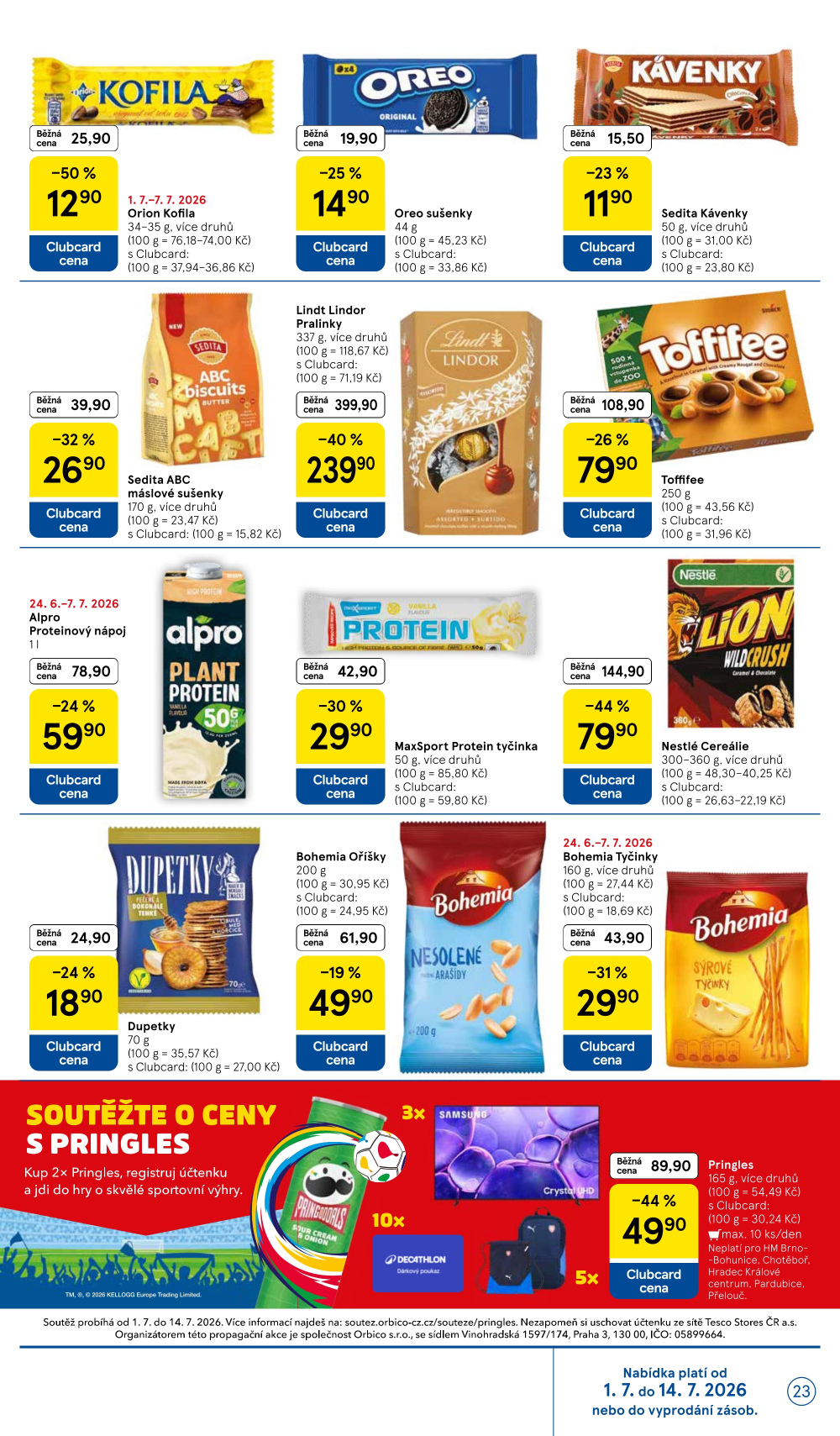 Leták Tesco hypermarket leták - strana 23