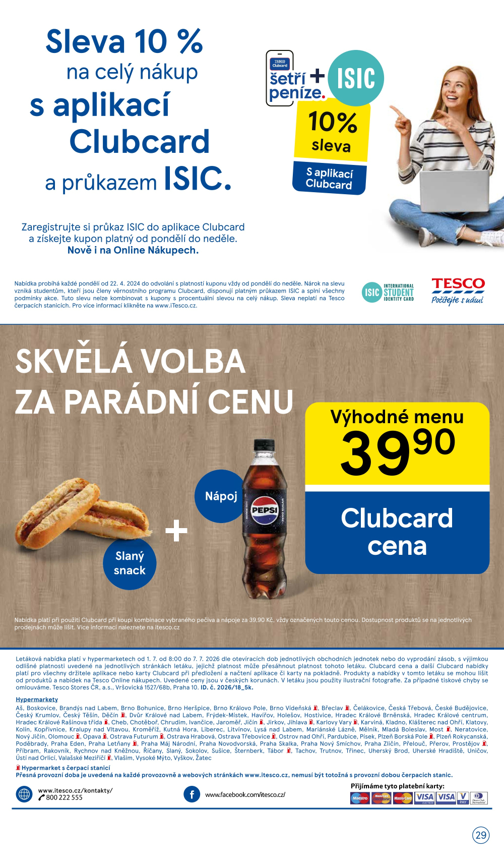 Leták Tesco hypermarket leták - strana 29