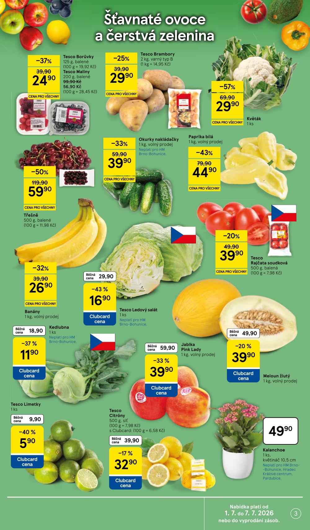 Leták Tesco hypermarket leták - strana 3