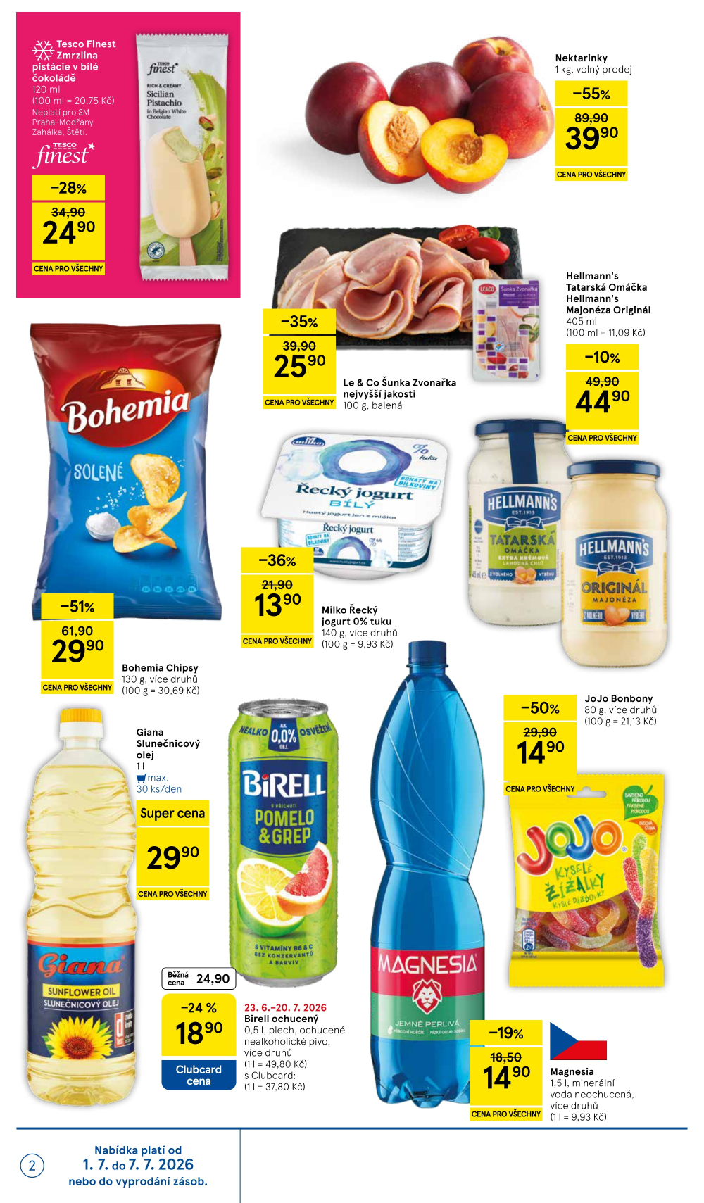 Leták Tesco supermarket leták - strana 2