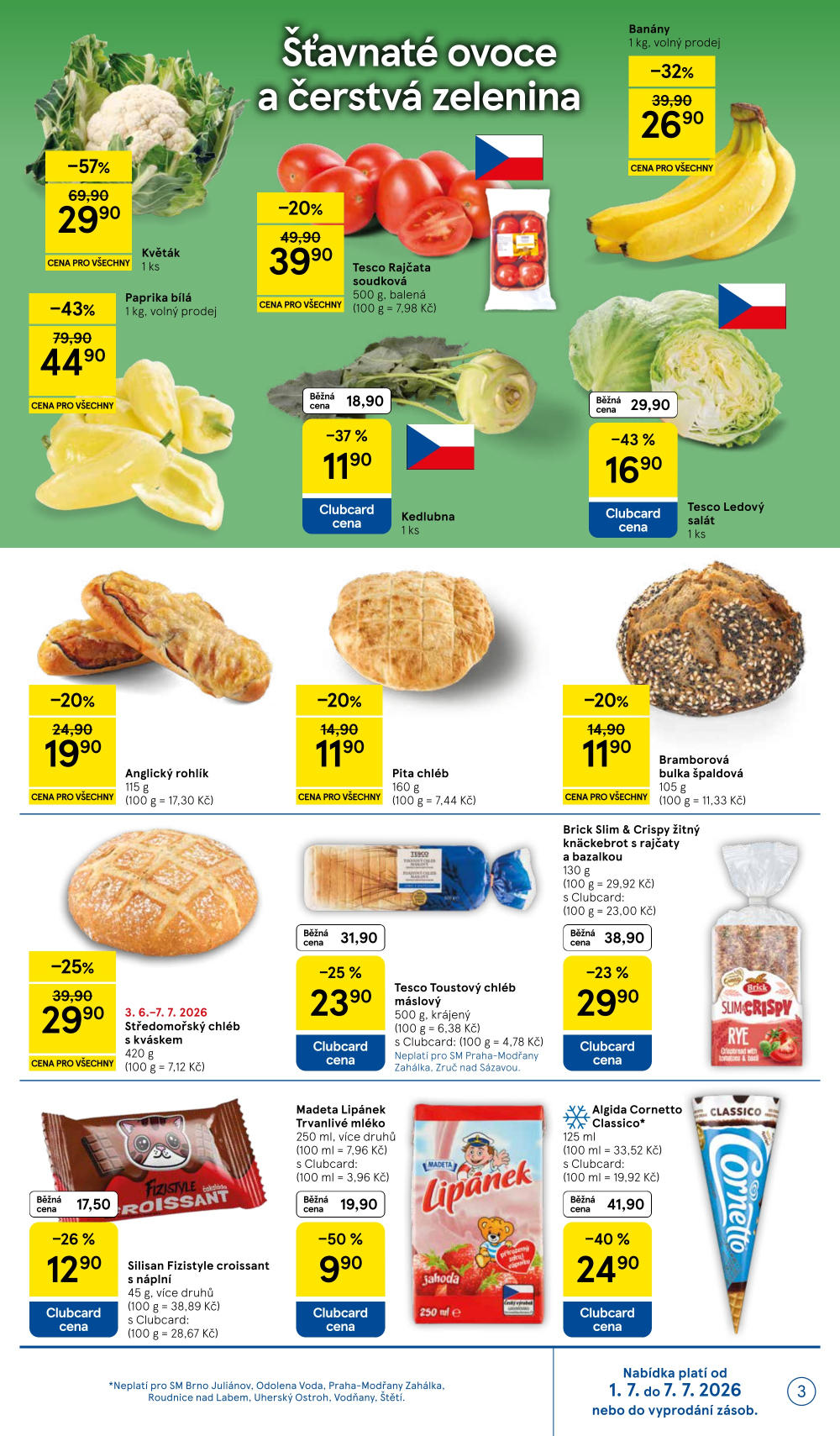 Leták Tesco supermarket leták - strana 3