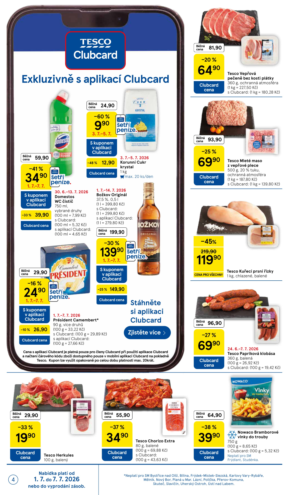 Leták Tesco supermarket leták - strana 4