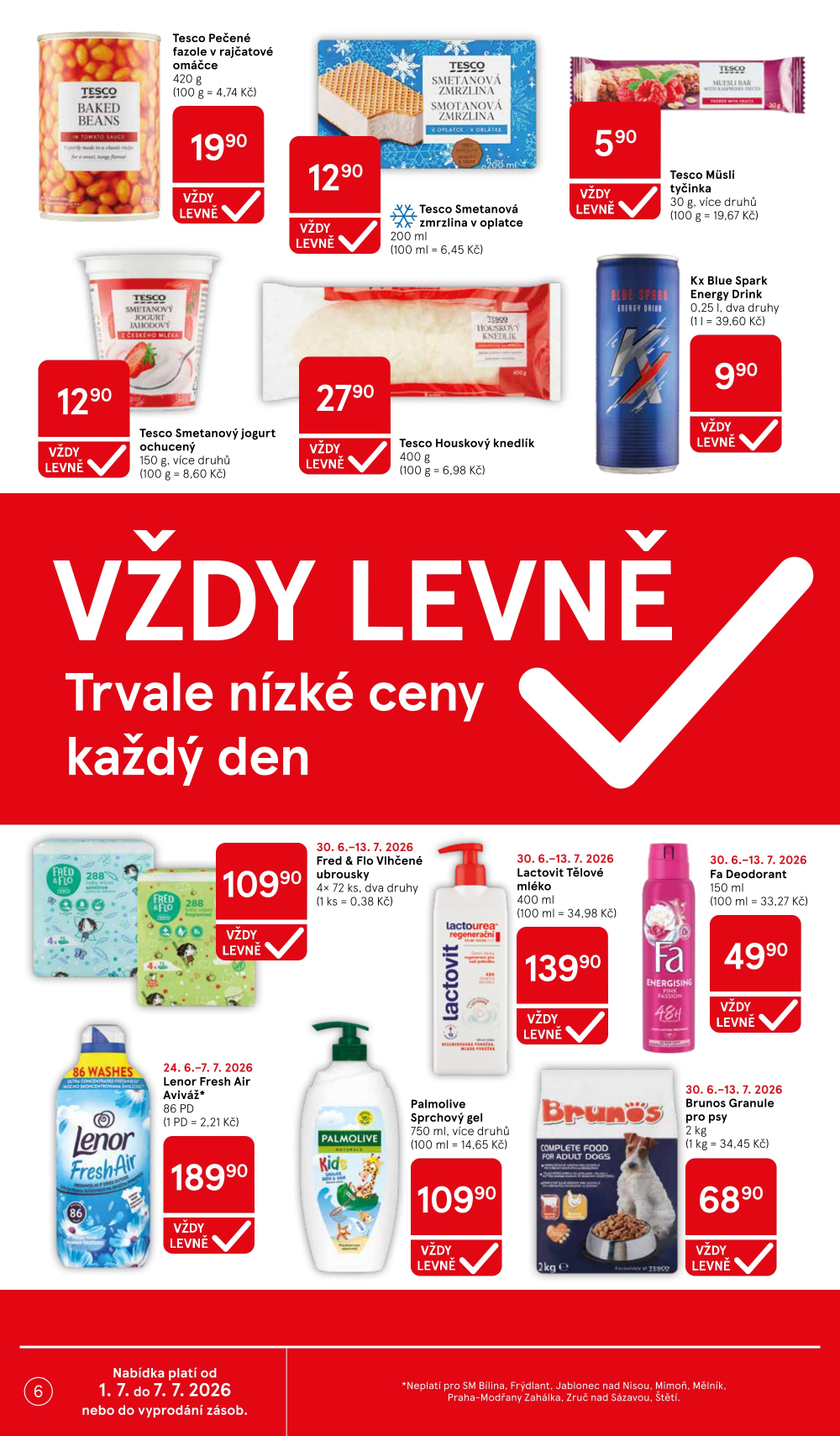 Leták Tesco supermarket leták - strana 6