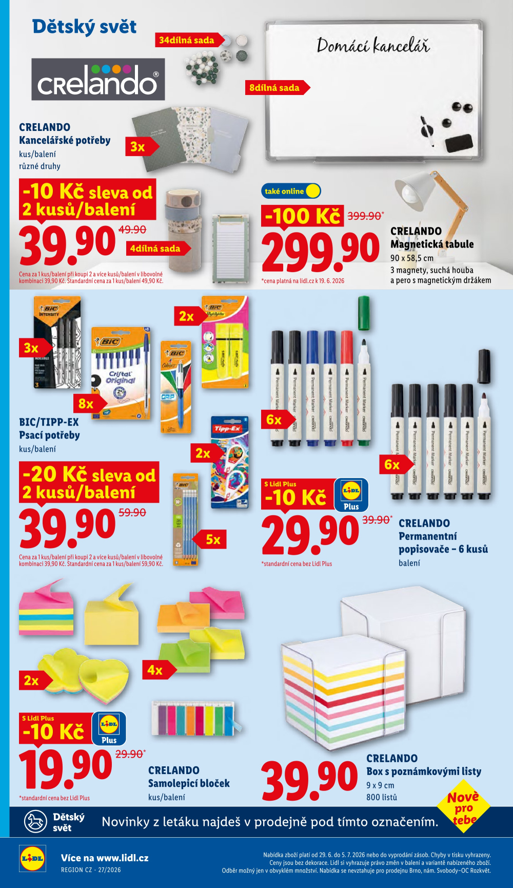 Leták Lidl leták - Nabídka spotřebního zboží - strana 14