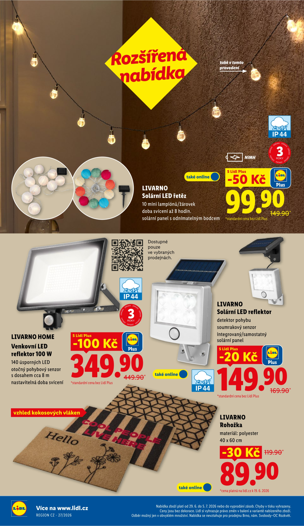 Leták Lidl leták - Nabídka spotřebního zboží - strana 18