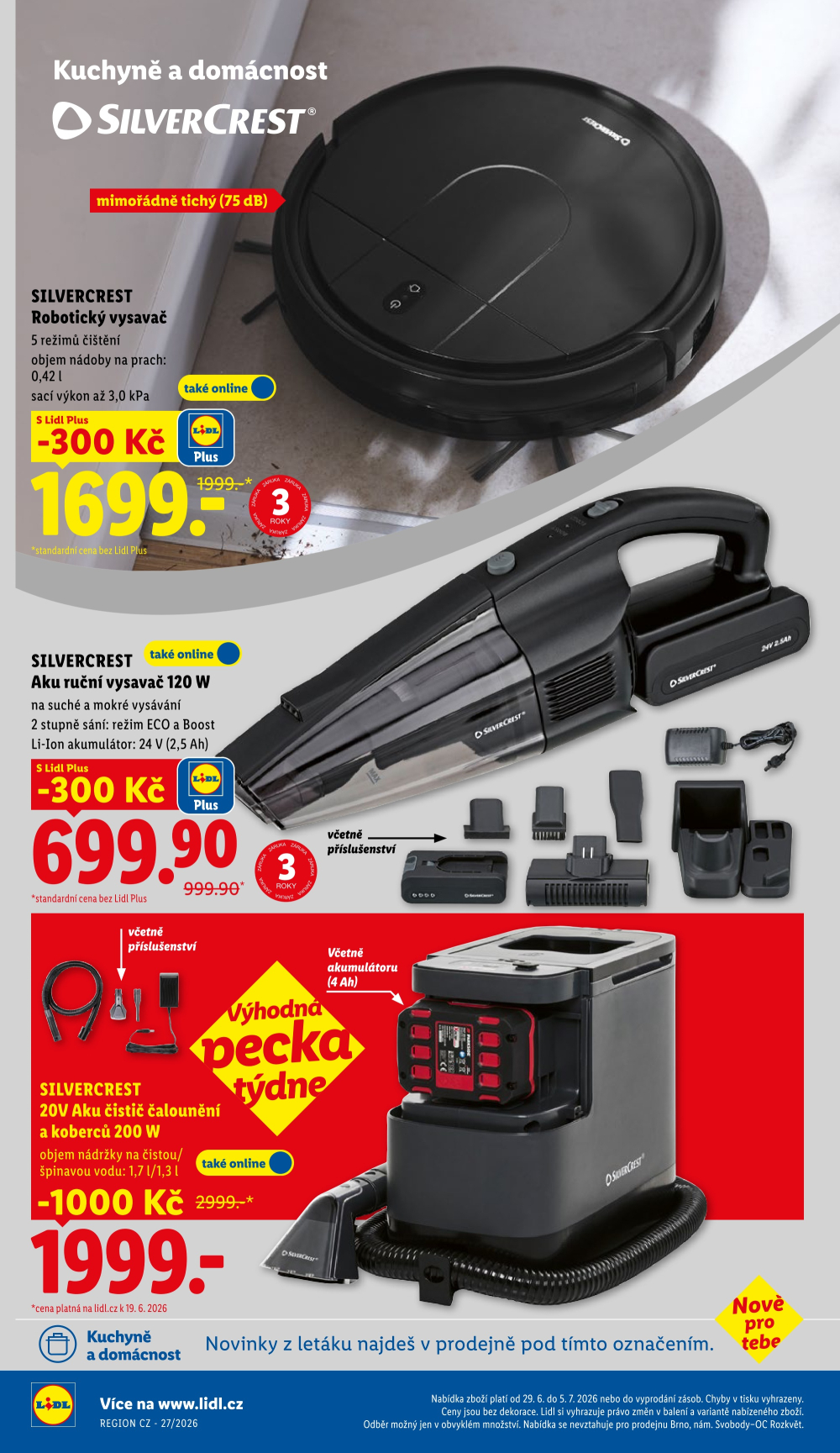 Leták Lidl leták - Nabídka spotřebního zboží - strana 6