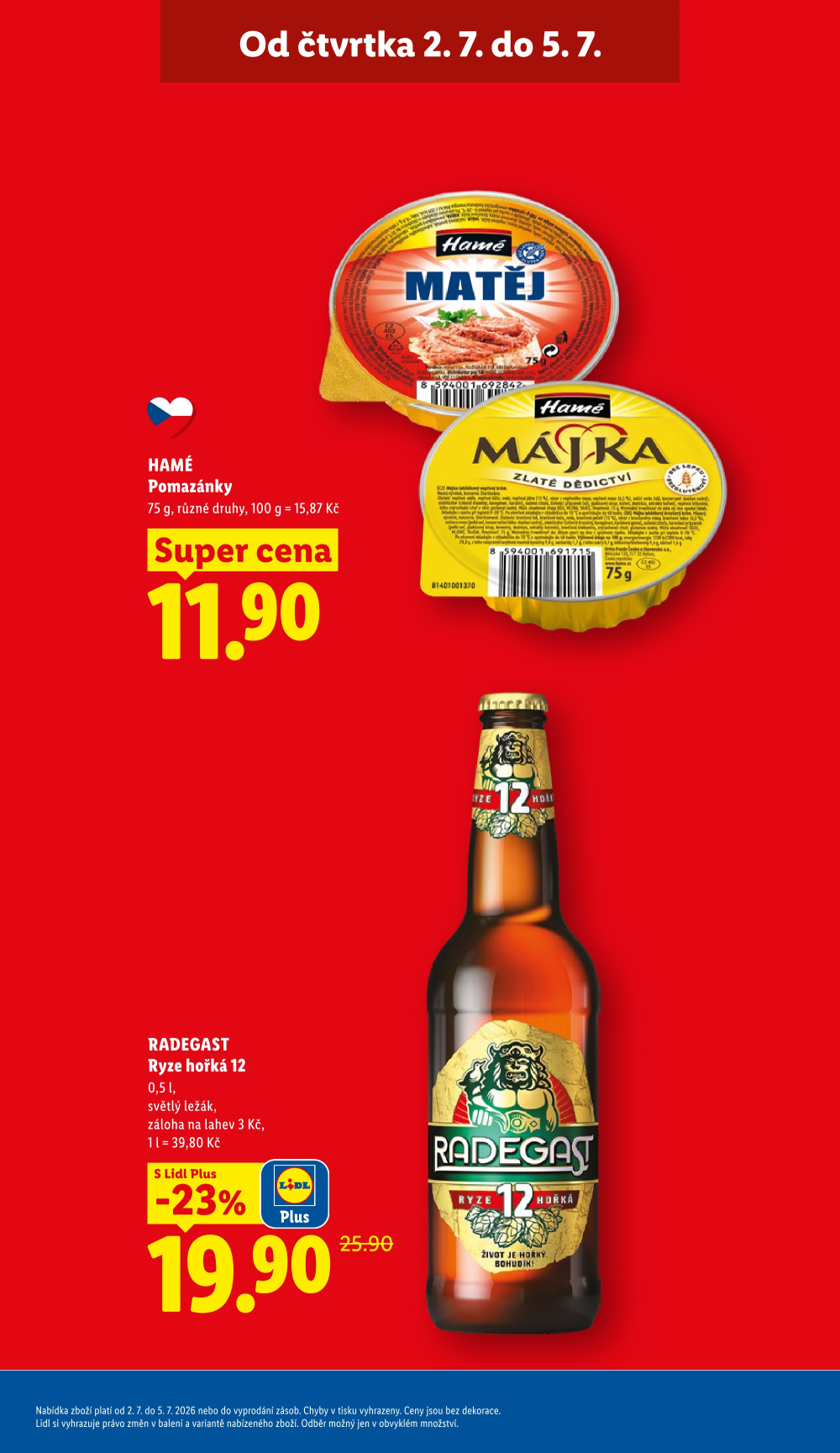Leták Lidl leták od čtvrtka - strana 9