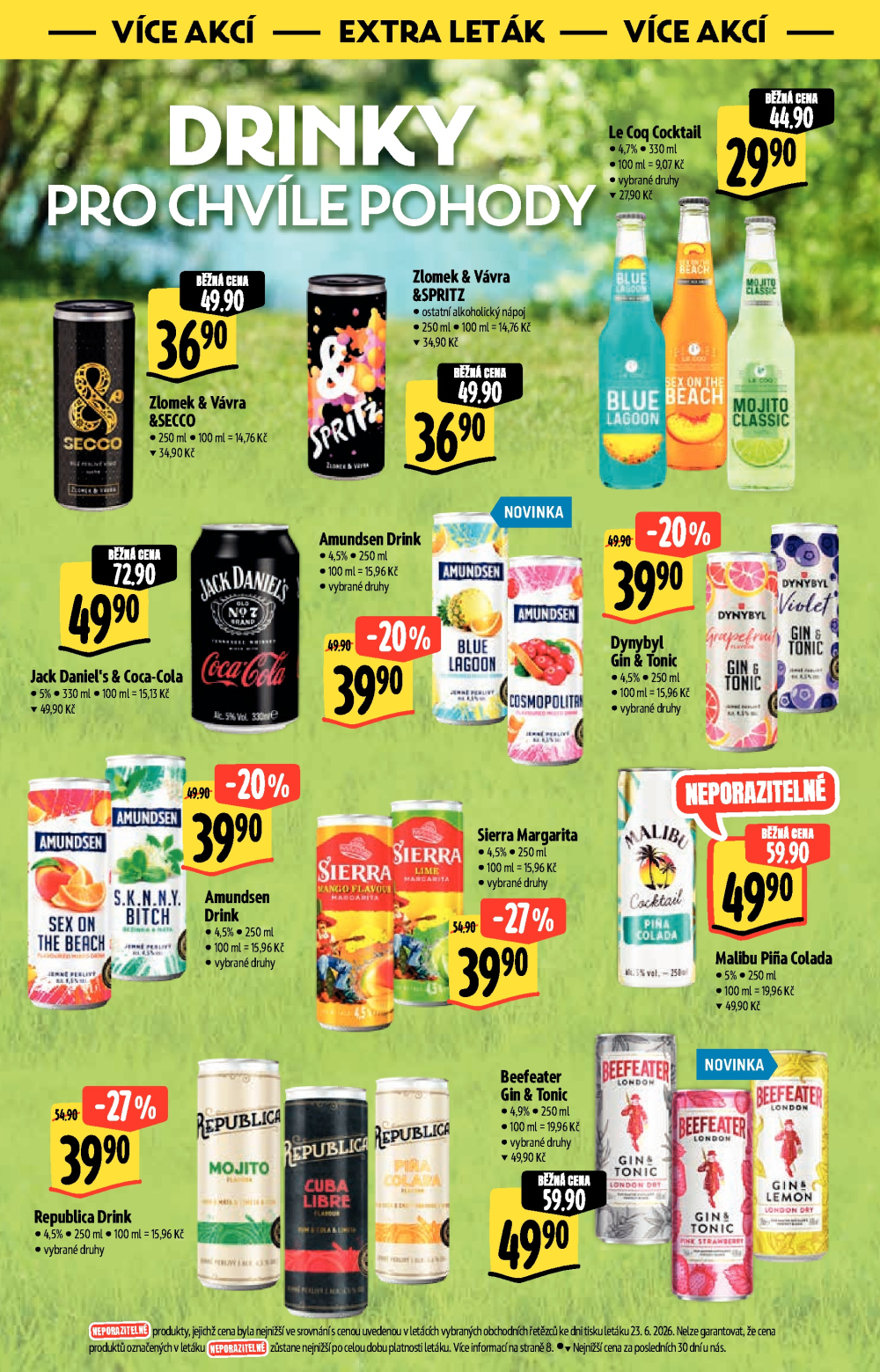 Leták Albert Supermarket leták - Neporazitelné léto - strana 16