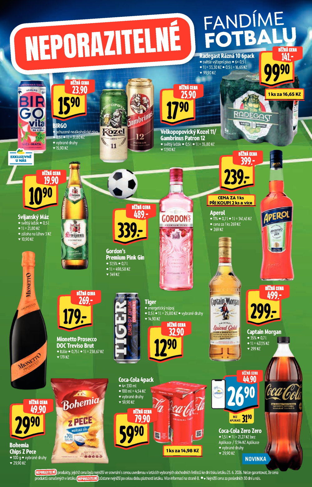Leták Albert Supermarket leták - Neporazitelné léto - strana 17