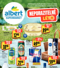 Akční leták Albert Supermarket  - Neporazitelné léto