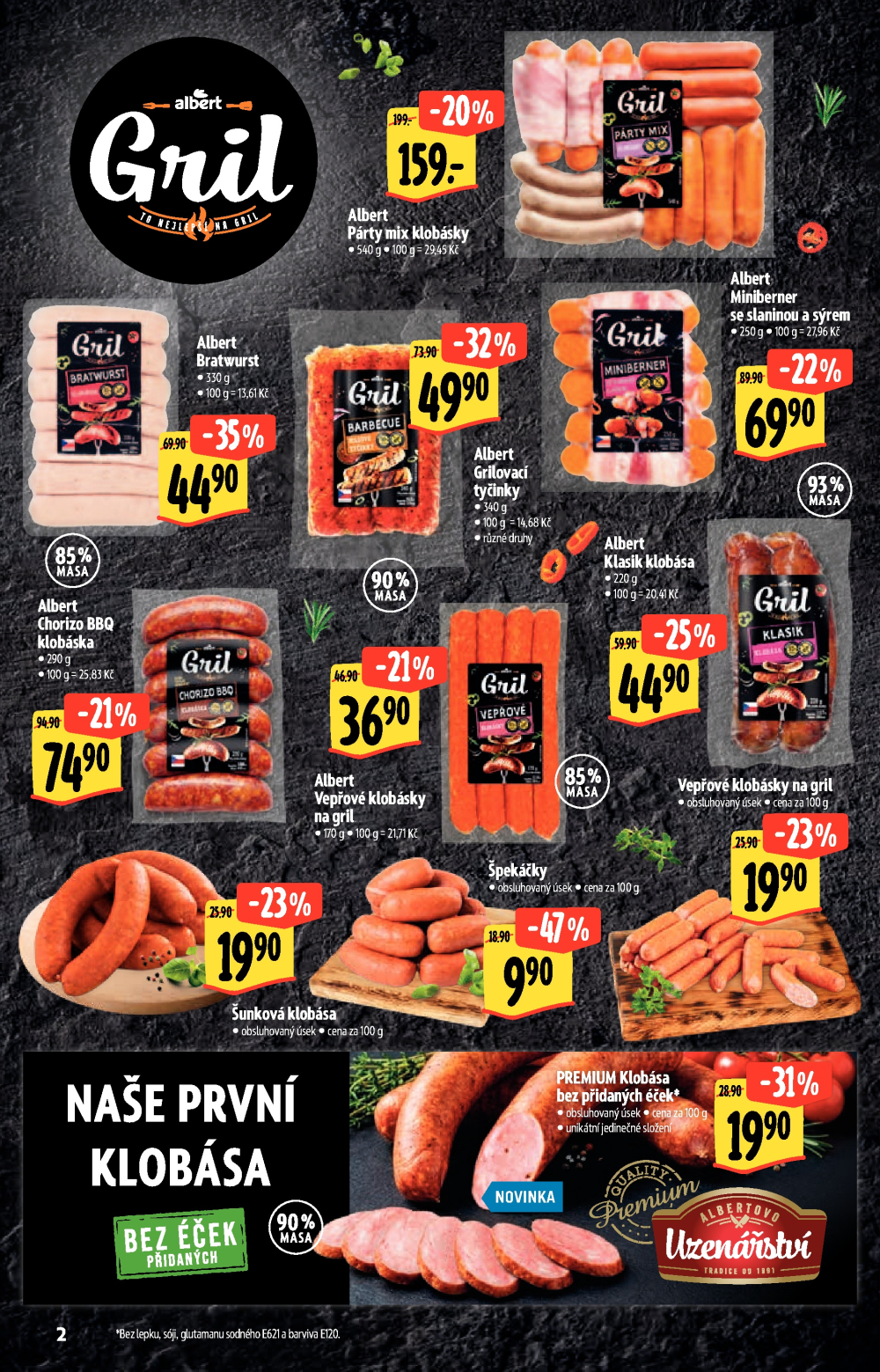 Leták Albert Supermarket leták - Neporazitelné léto - strana 2