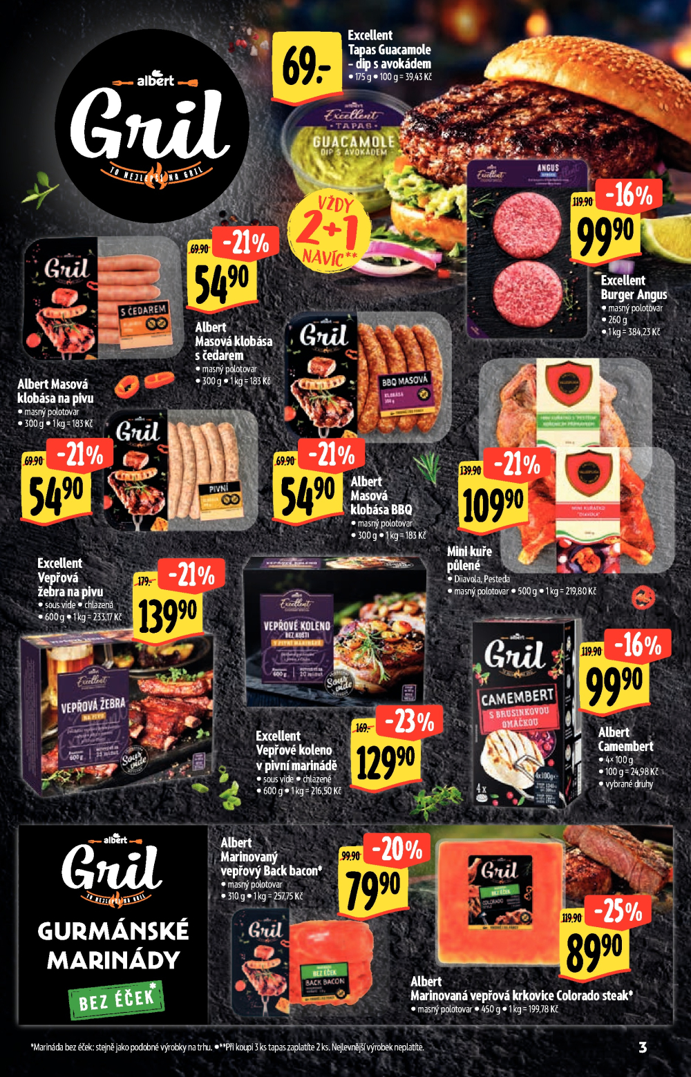 Leták Albert Supermarket leták - Neporazitelné léto - strana 3