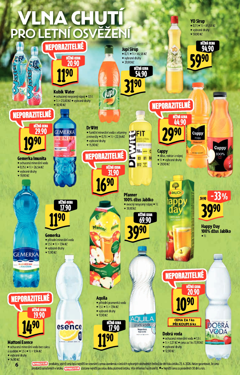 Leták Albert Supermarket leták - Neporazitelné léto - strana 6