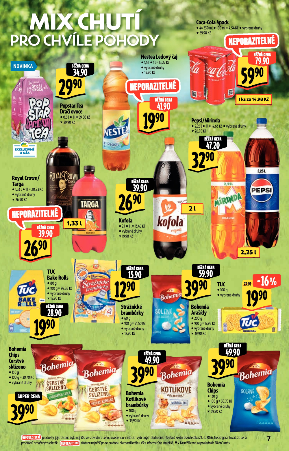 Leták Albert Supermarket leták - Neporazitelné léto - strana 7