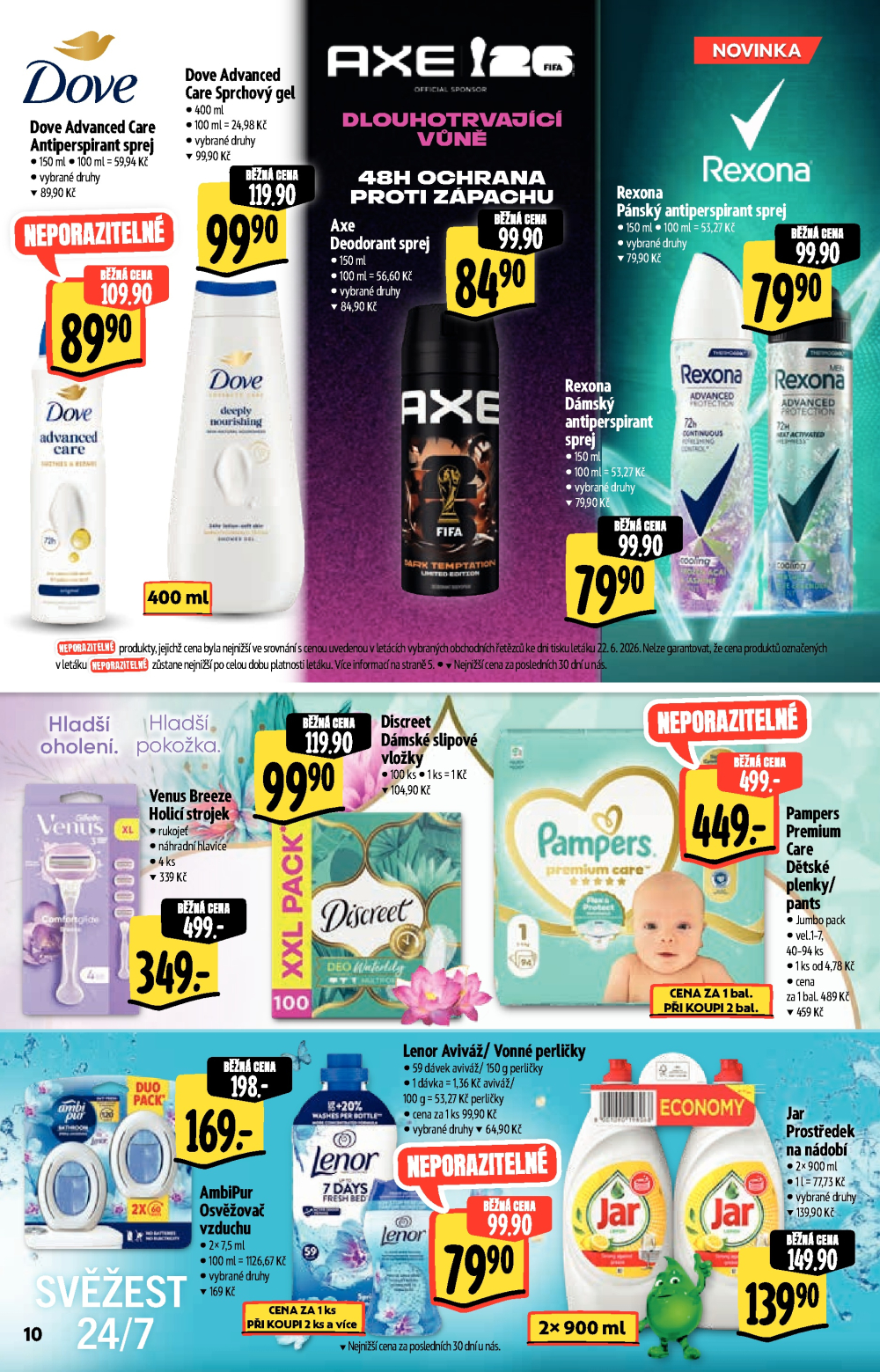 Leták Albert Hypermarket leták - Akční katalog - strana 10