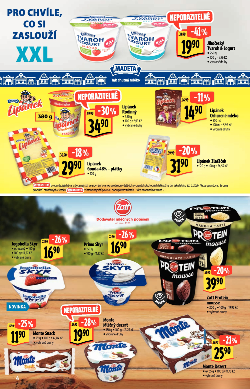 Leták Albert Hypermarket leták - Akční katalog - strana 4