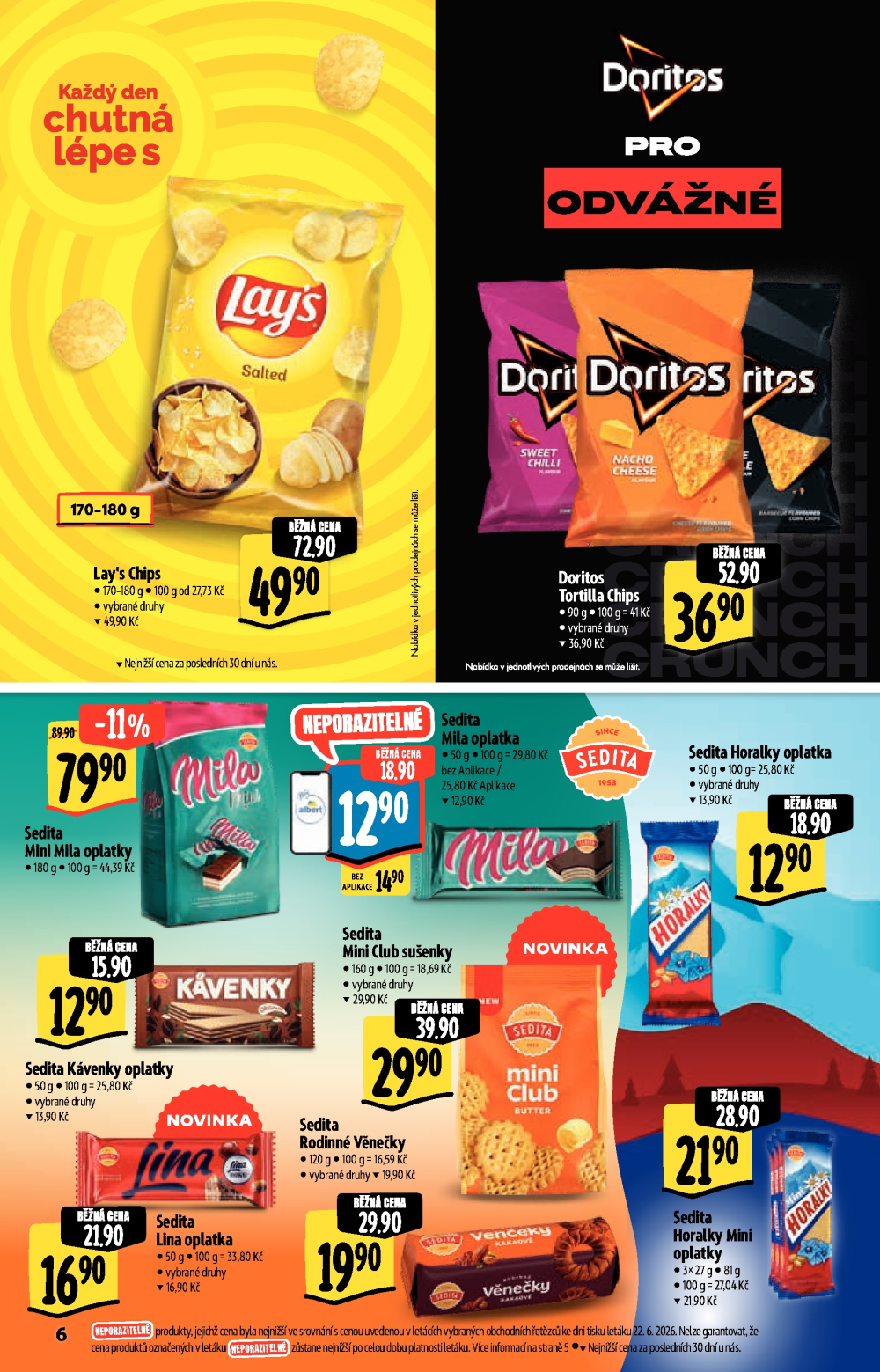 Leták Albert Hypermarket leták - Akční katalog - strana 6