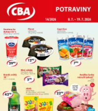 Akční leták CBA Potraviny 
