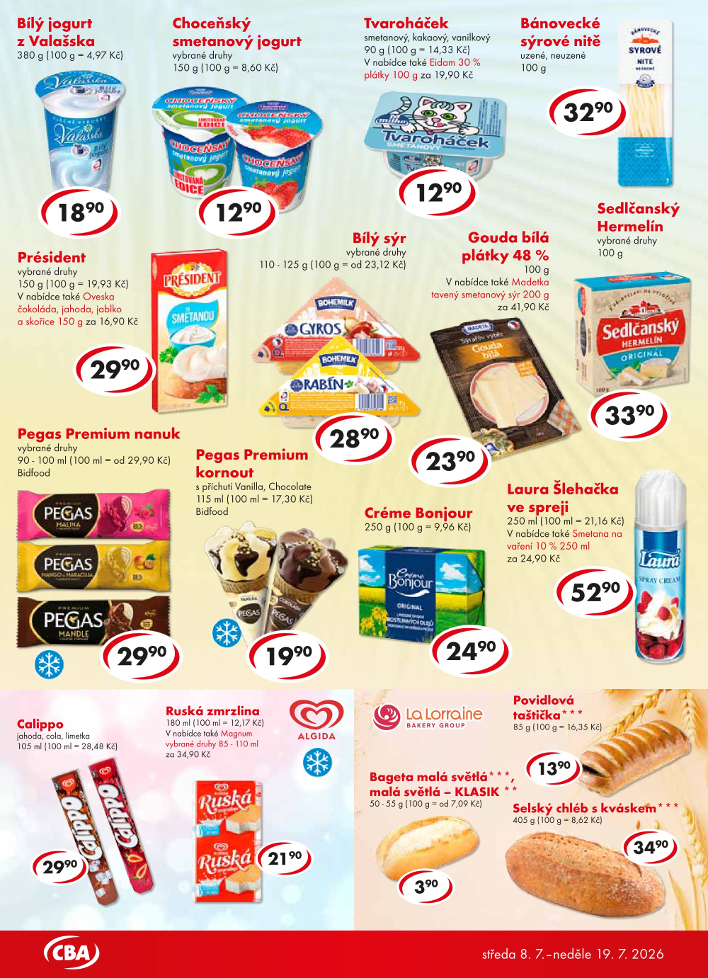 Leták CBA Potraviny leták - strana 2
