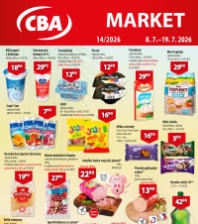 Akční leták CBA Market 