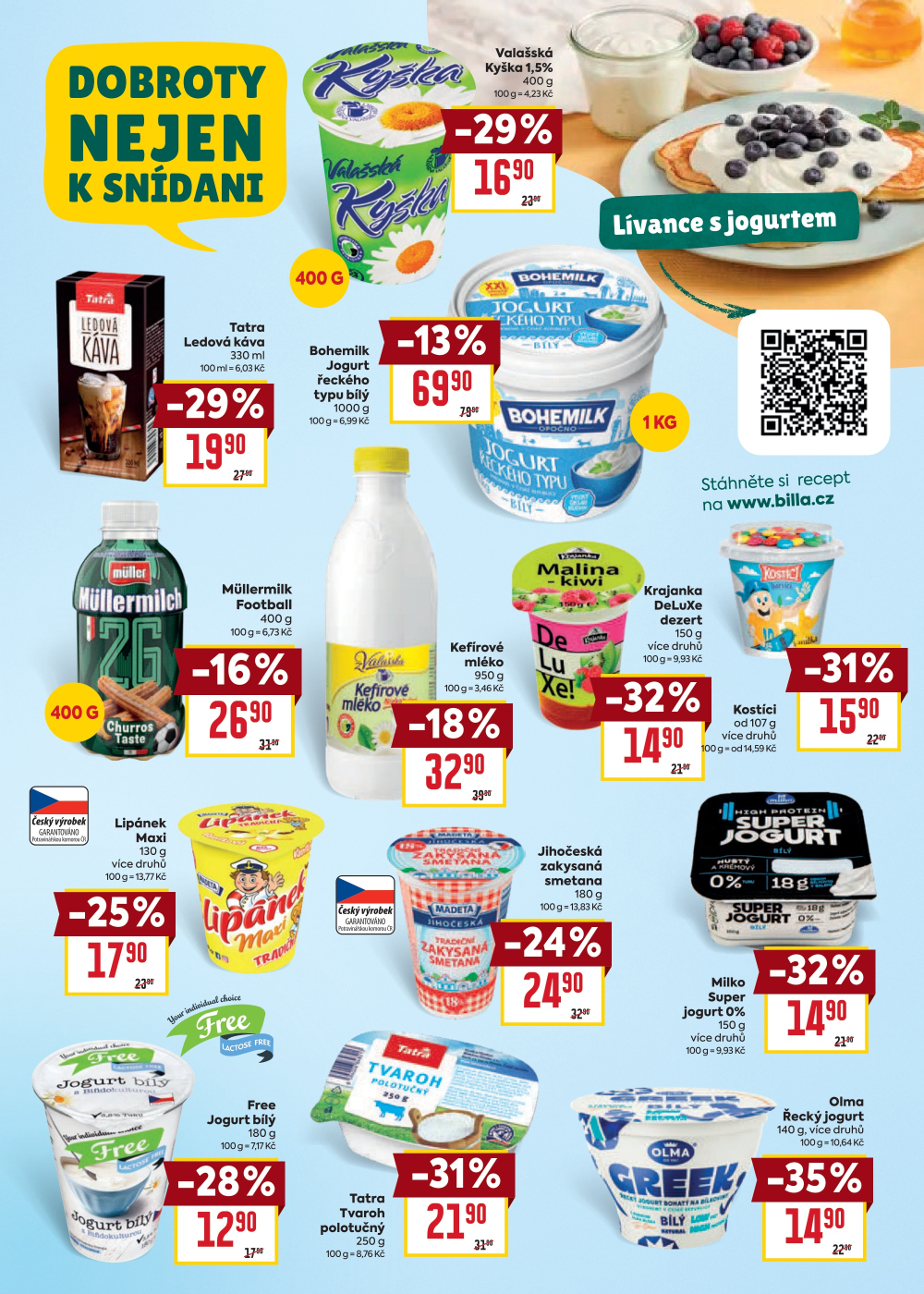 Leták BILLA  leták - Pestrý výběr chutí pro každého - strana 17