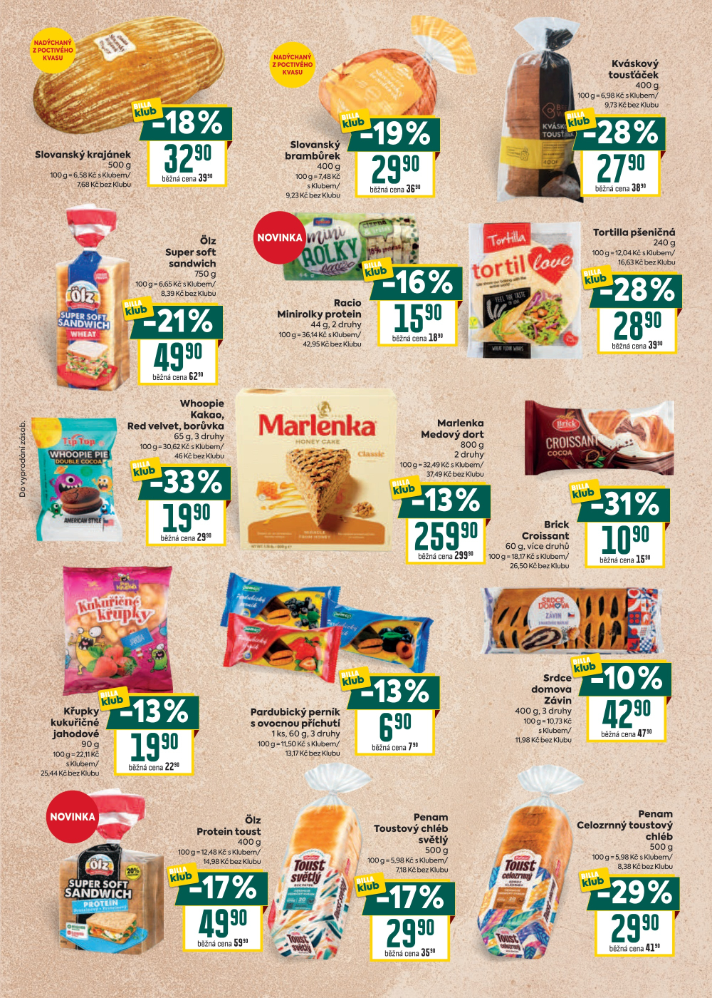 Leták BILLA  leták - Pestrý výběr chutí pro každého - strana 21