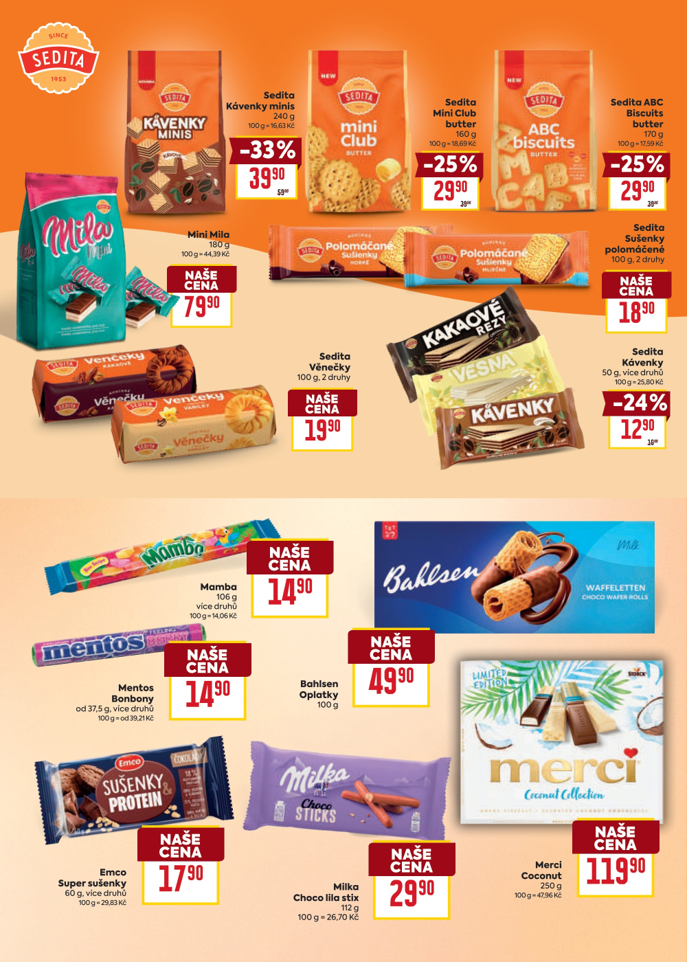 Leták BILLA  leták - Pestrý výběr chutí pro každého - strana 22