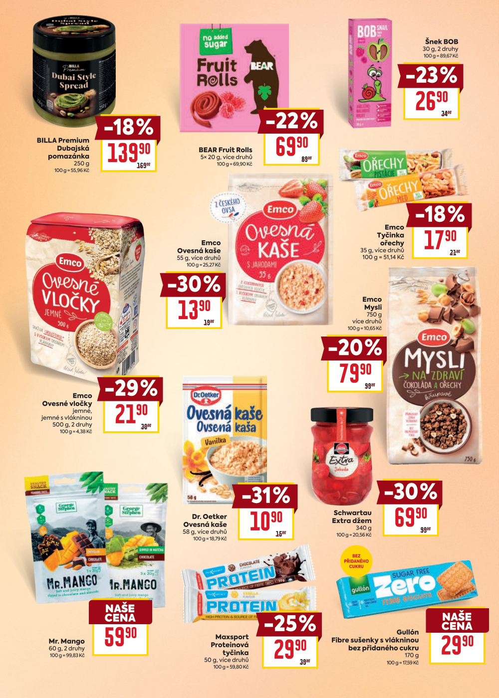 Leták BILLA  leták - Pestrý výběr chutí pro každého - strana 28