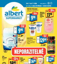 Akční leták Albert Supermarket 