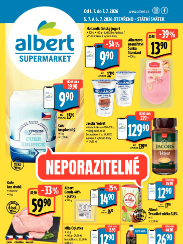 Albert Supermarket leták