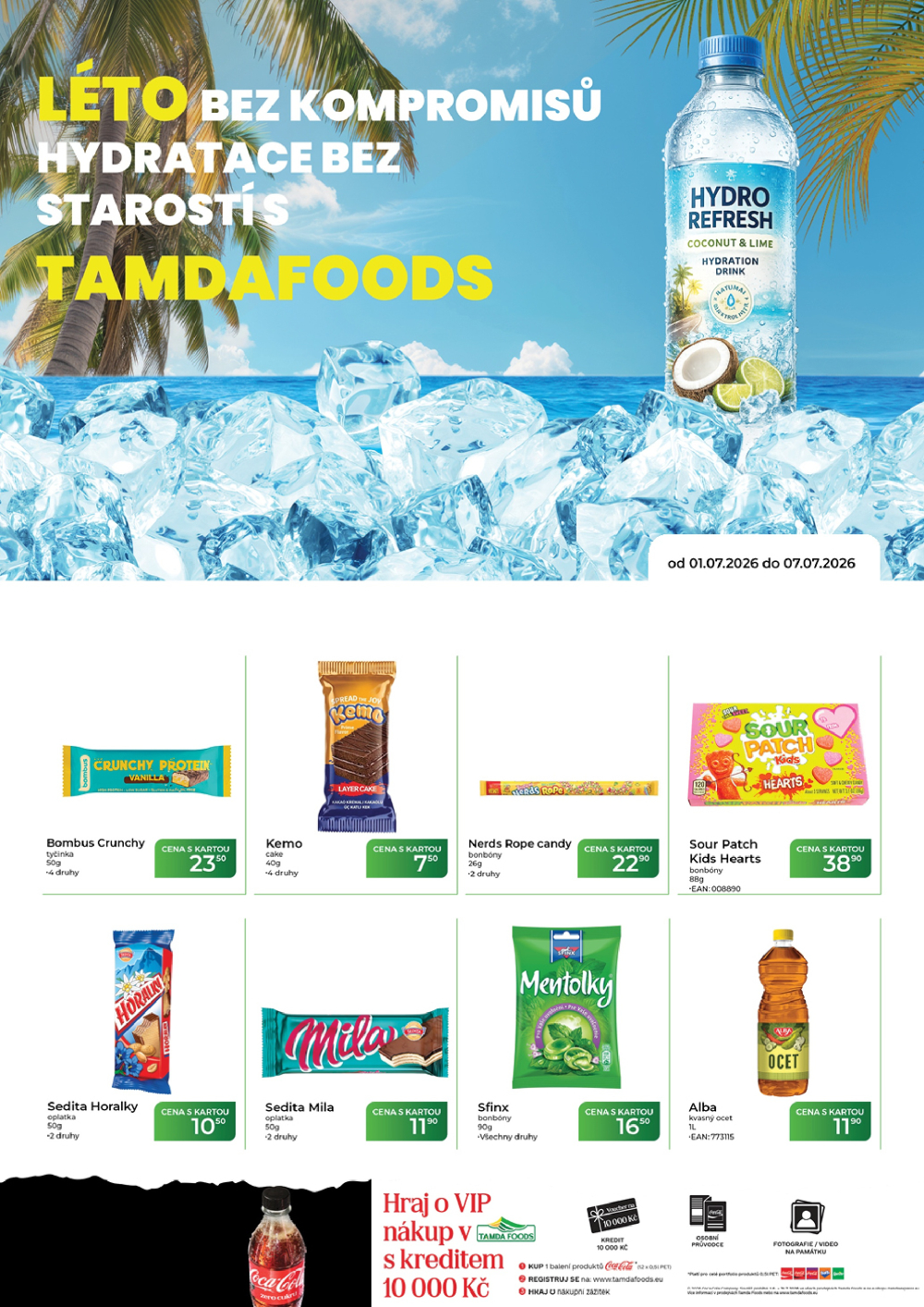 Leták TAMDA FOODS leták - strana 1