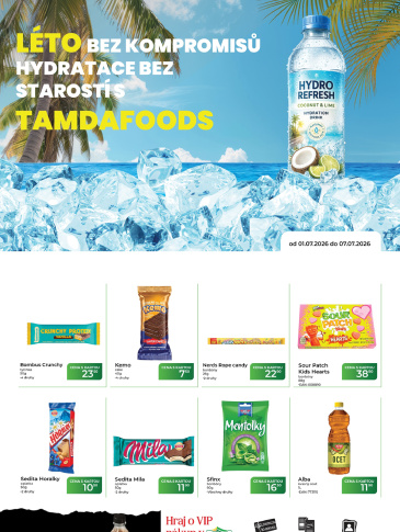 TAMDA FOODS leták