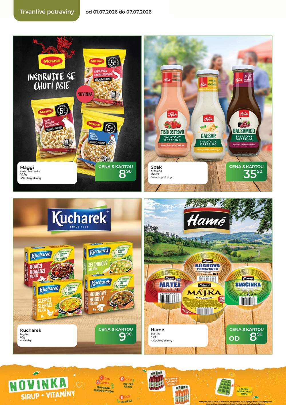 Leták TAMDA FOODS leták - strana 41