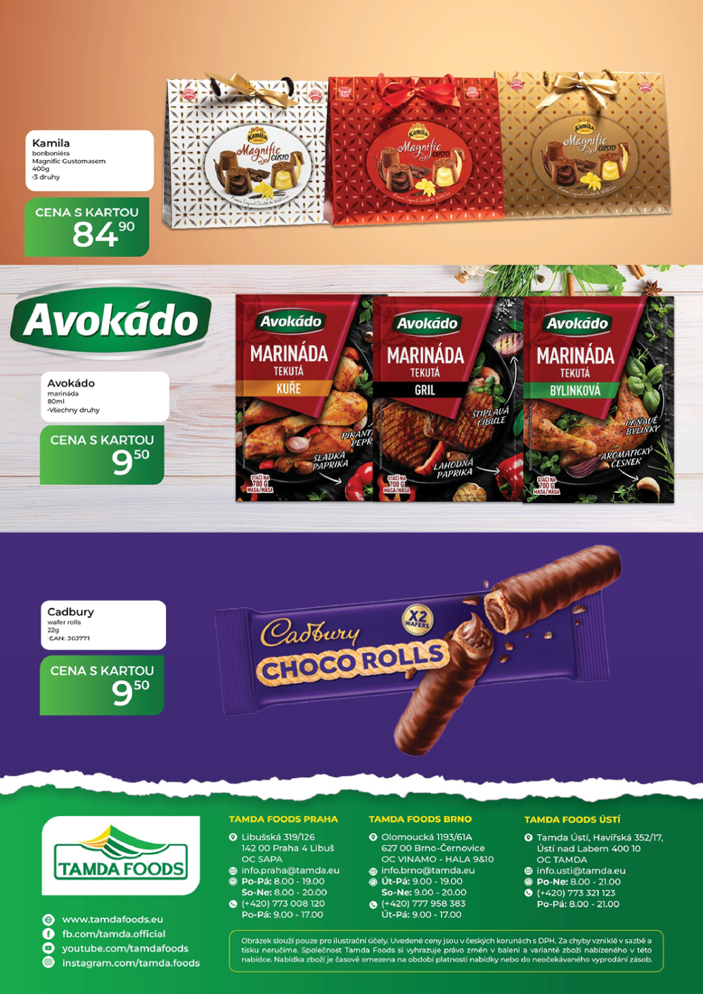 Leták TAMDA FOODS leták - strana 60