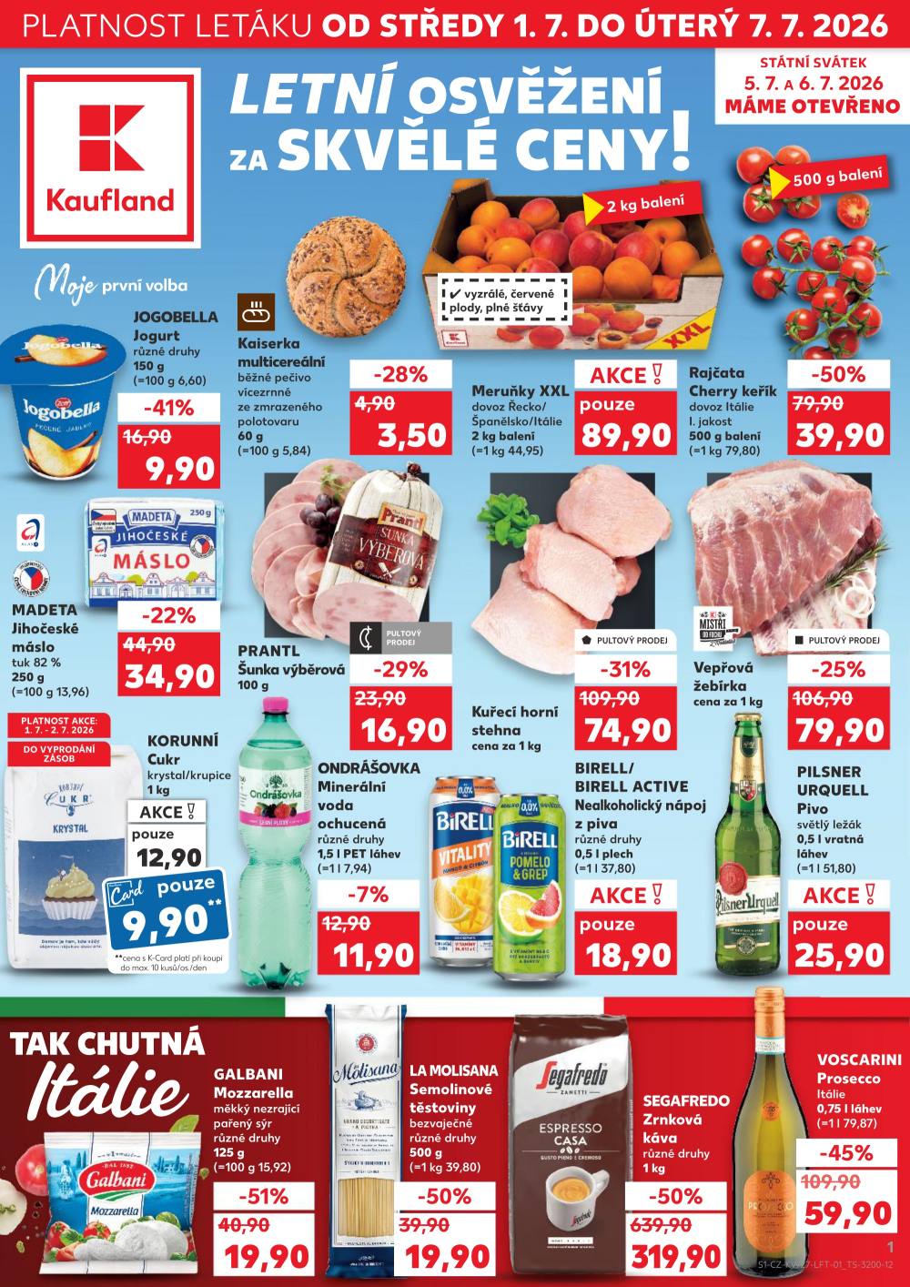 Leták Kaufland leták Ostrava - Zábřeh - strana 1