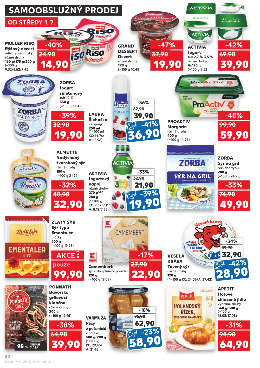 Leták Kaufland leták Ostrava - Zábřeh - strana 32