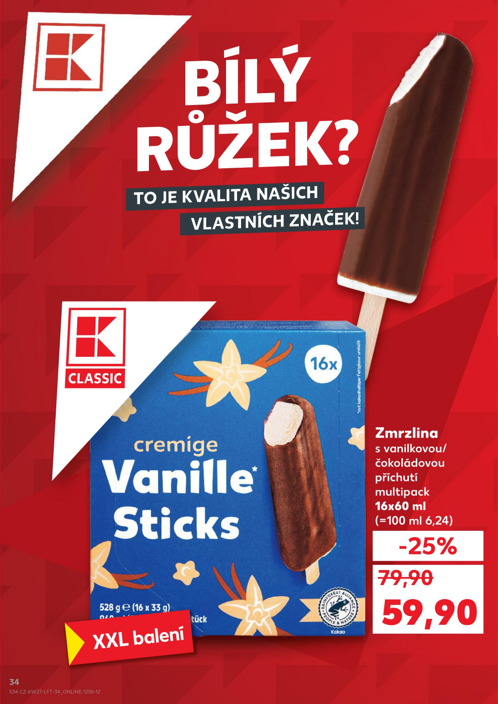 Leták Kaufland leták Ostrava - Zábřeh - strana 34