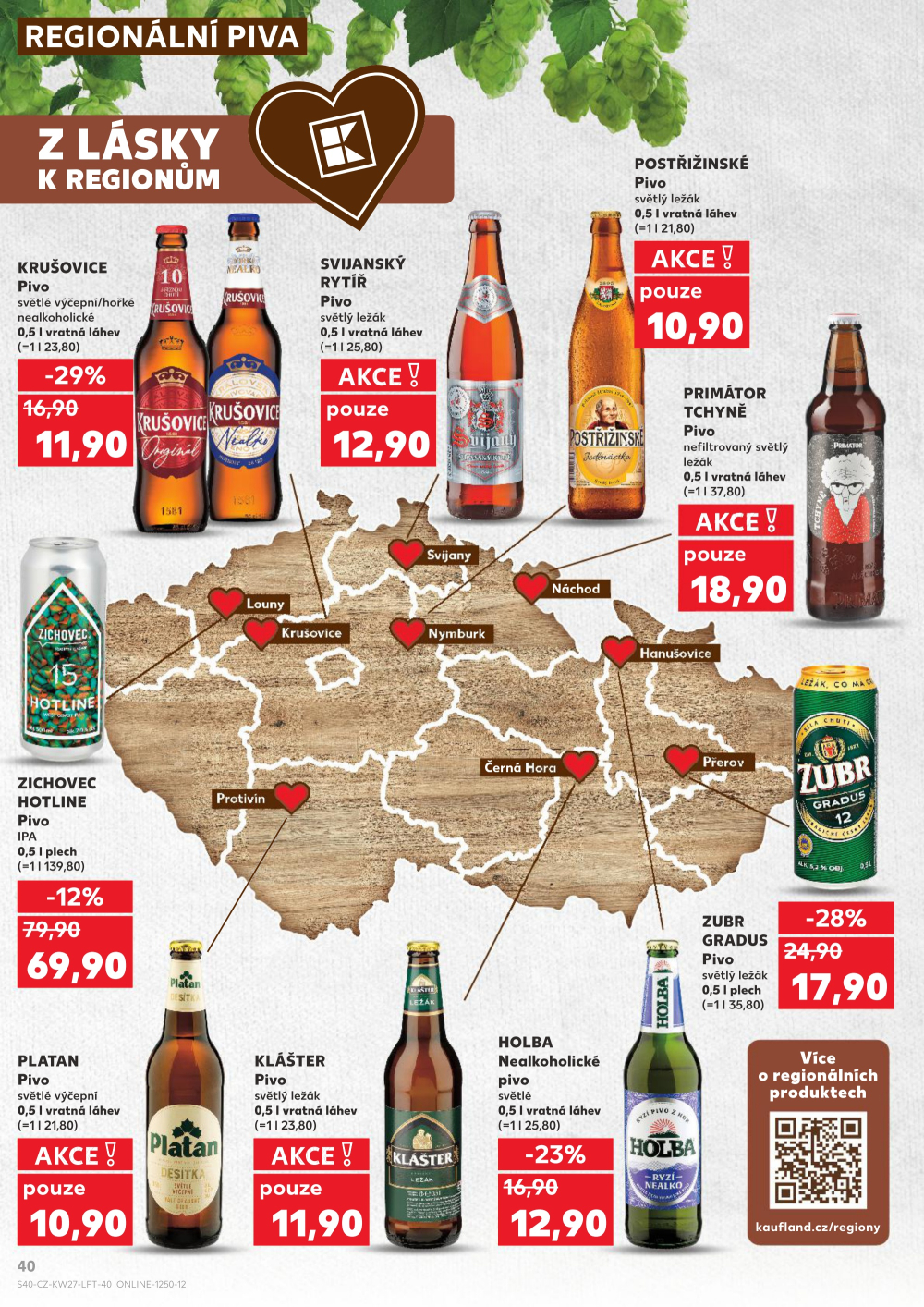 Leták Kaufland leták Ostrava - Zábřeh - strana 40